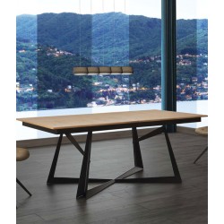 La Seggiola - Tavolo con piano in legno Tetris